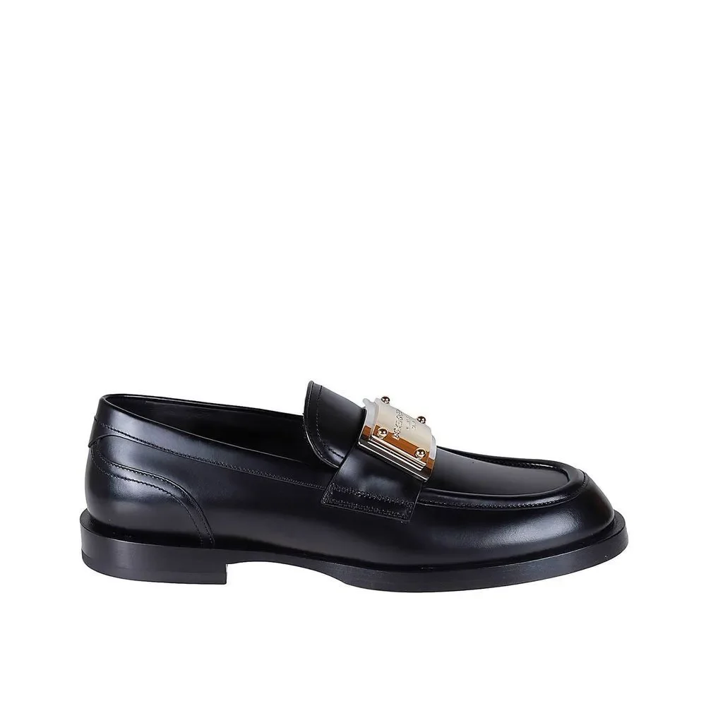 Dolce & Gabbana Dolce&Gabbana Leather Loafers - Picture 1 of 5
